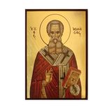 Ікона Святий Афанасій Афонський 14 Х 19 см L 678 фото