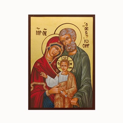 Ікона Святого Сімейства 10 Х 14 см L 765 фото