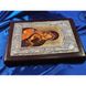 Ексклюзивна Володимирська ікона Божої Матері ручний розспис на холсті, срібло та позолота розмір 23,5 Х 30 см E 10 фото 2