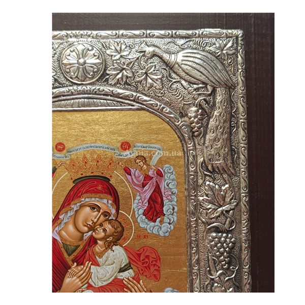 Ексклюзивна ікона Божої Матері Глікофілуса 23,5 Х 30 см E 05 фото