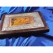 Ексклюзивна ікона Кікська Божа Матір ручний розспис на холсті, срібло та позолота розмір 23,5 Х 30 см E 06 фото 2