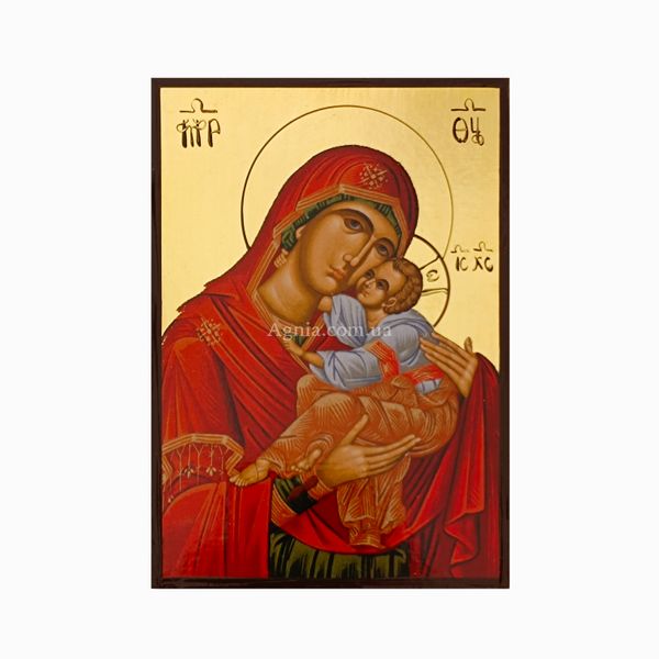 Ікона Божої Матері Глікофілуса 10 Х 14 см L 591 фото