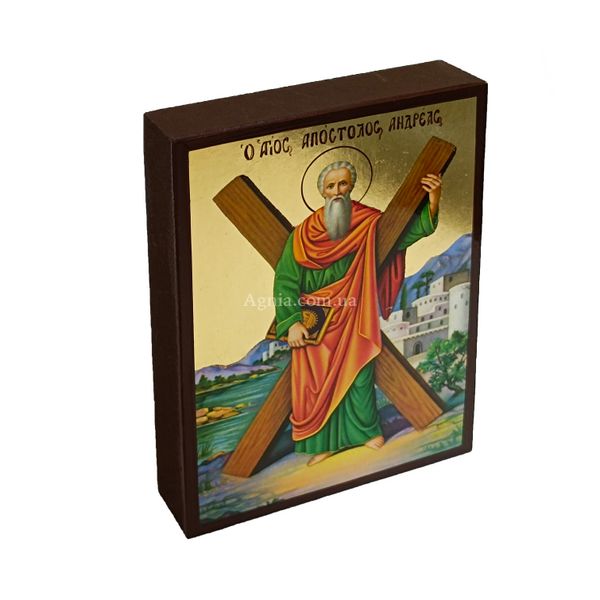 Ікона Святий Апостол Андрій Первозваний 10 Х 14 см L 121 фото