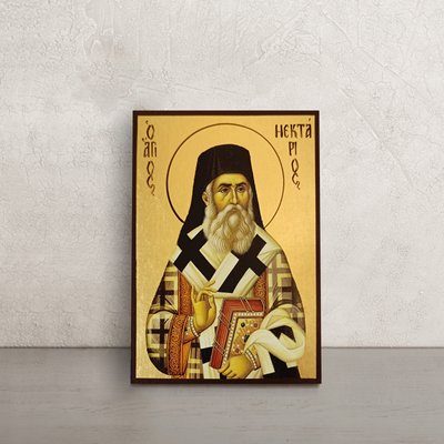 Икона Святой Нектарий Эгинский 10 Х 14 см L 29 фото