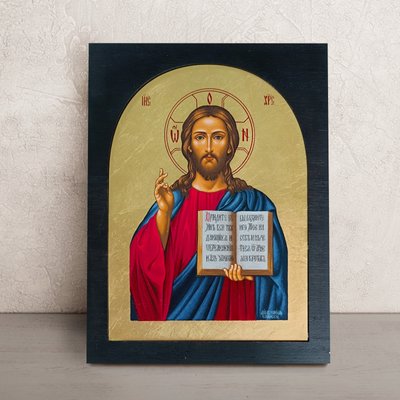 Писана ікона Спасителя Ісуса Христа 22,5 Х 29 см m 06 фото