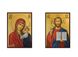 Ікона вінчальна пара Божа Матір Казанська та Ісус Христос 10 Х 14 см L 733 фото 1