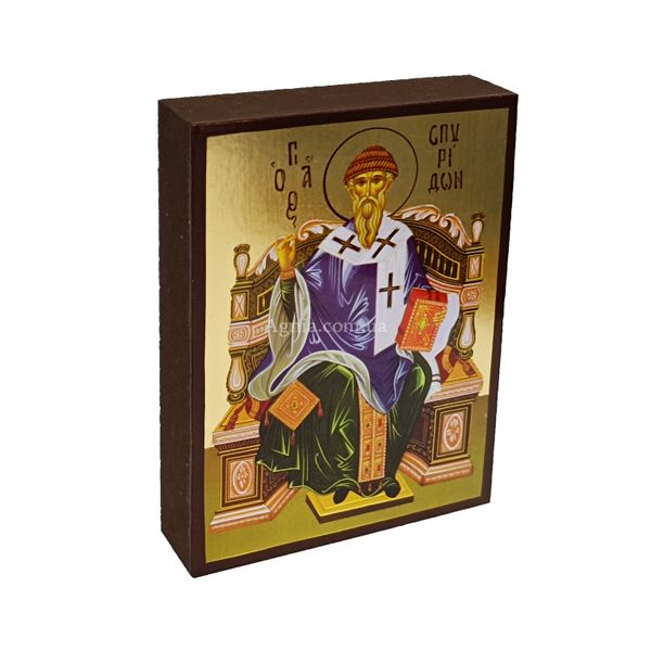 Ікона Святий Спиридон Триміфунтський 10 Х 14 см L 33 фото