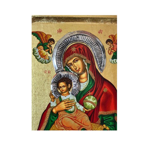 Писана ікона Корфської Божої Матері (Керкіра) 16,5 Х 22,5 см E 53 фото