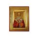 Ікона Святого Миколая Чудотворця писана на холсті 13,5 Х 16,5 см m 166 фото 1