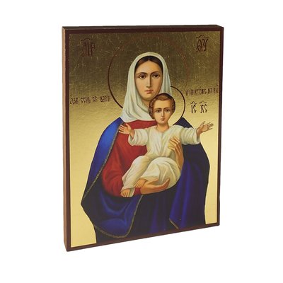 Леушинська ікона Божої Матері 14 Х 19 см L 375 фото