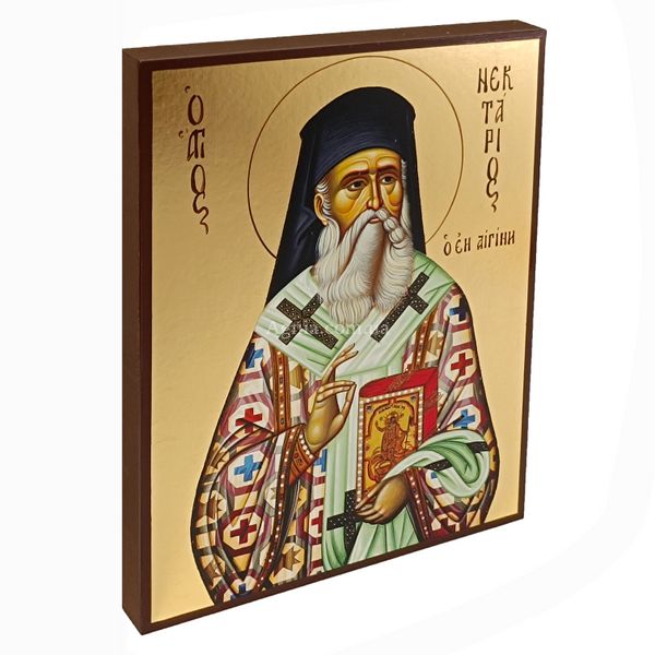 Ікона Святителя Нектарія Егінського 20 х 26 см L 778 фото