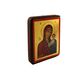 Ікона Казанської Божої Матері писана на холсті 10 Х 13 см m 84 фото 2