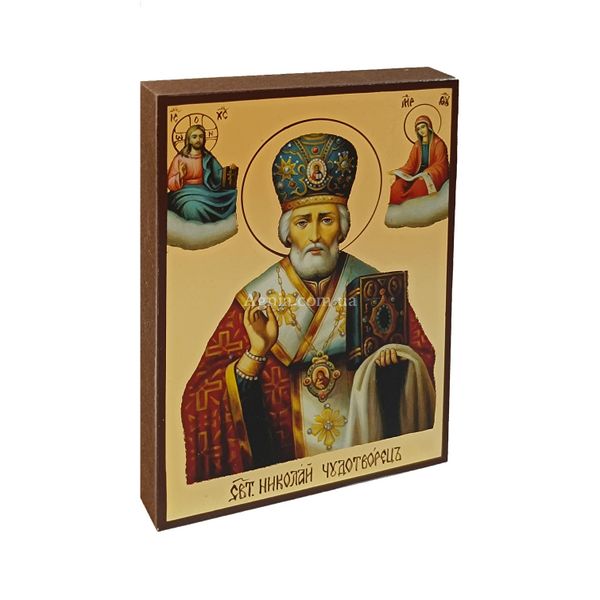 Ікона Святого Миколая Чудотворця 10 Х 14 см L 37 фото