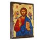 Дерев'яна писана ікона Ісуса Христа Пантократора 22 Х 28 см m 178 фото 4
