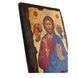 Дерев'яна писана ікона Ісуса Христа Пантократора 22 Х 28 см m 178 фото 5