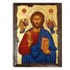 Дерев'яна писана ікона Ісуса Христа Пантократора 22 Х 28 см m 178 фото 3