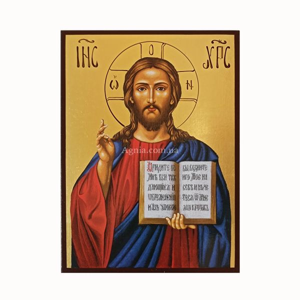 Ікона Пантократор Ісус Христос 14 Х 19 см L 740 фото