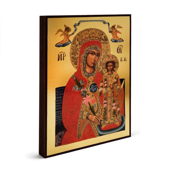 Ікона Божа Матір Нев'янучий Цвіт 14 Х 19 см L 62 фото