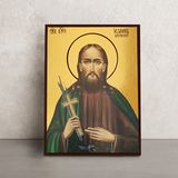 Ікона Святий Іоан Сочавський Новий 14 Х 19 см L 249 фото