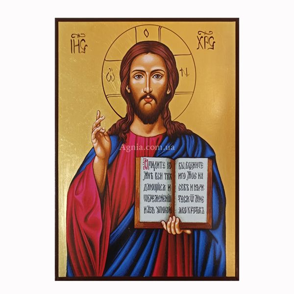 Ікона вінчальна пара Казанська Богородиця та Ісус Христос 20 Х 26 см L 558 фото