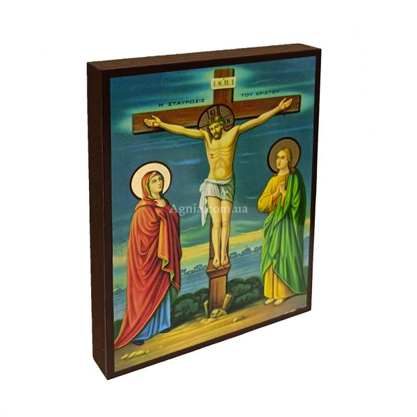 Ікона Розп'яття Ісуса Христа 14 Х 19 см L 695 фото