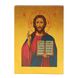 Писана ікона вінчальна пара Ісус Христос та Божа Матір Казанська 19 Х 26 см m 170 фото 3