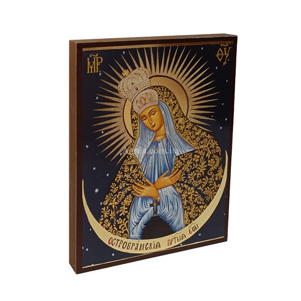 Ікона Божої Матері Остробрамська 14 Х 19 см L 66 фото