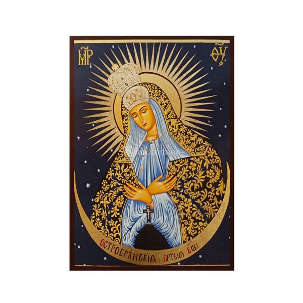 Икона Божией Матери Остробрамская 14 Х 19 см L 66 фото