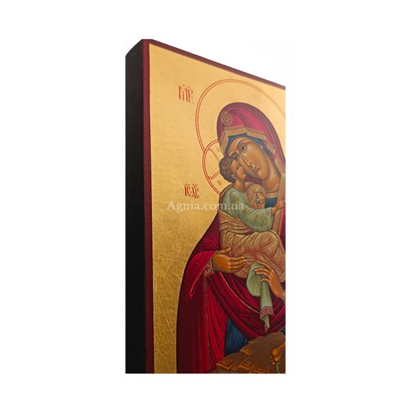 Писаная Почаевская икона Пресвятой Богородицы 15 Х 19 см m 49 фото