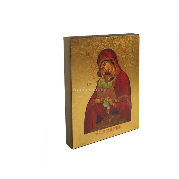 Писана Почаївська ікона Божої Матері 10 Х 13 см m 101 фото