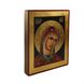 Ікона вінчальна пара Ісус Христос та Божа Матір писана на холсті 15 Х 19 см m 24 фото 5