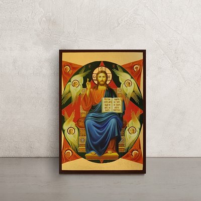 Ікона Ісуса Христа Спас в Силах 10 Х 14 см L 265 фото