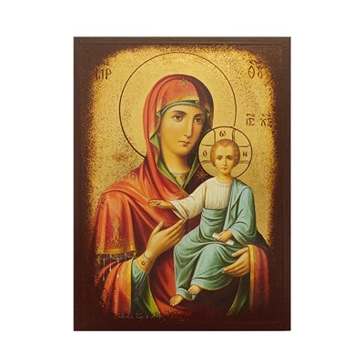 Грузинська ікона Божої Матері 14 Х 19 см L 814 фото