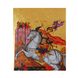 Ікона Святого Георгія Побідоносця писана на холсті 15 Х 19 см m 26 фото 5