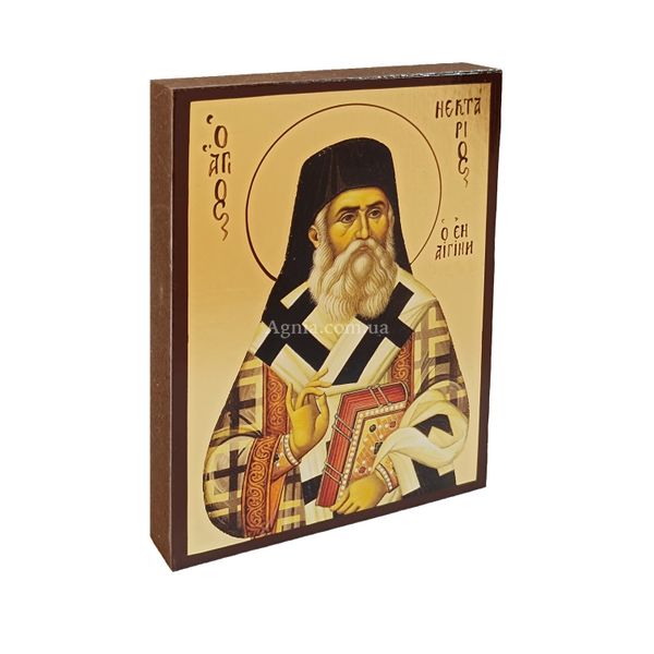 Ікона Святителя Нектарія Егінського 10 х 14 см L 754 фото