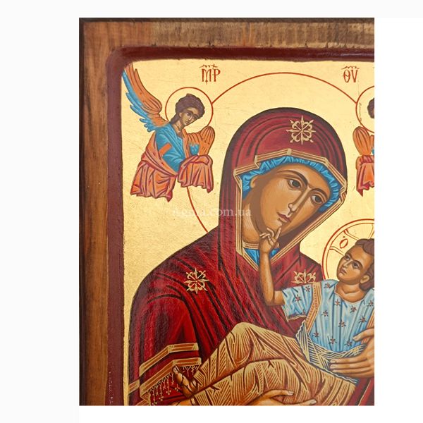 Писана ікона Пресвятої Богородиці Відрада та Втішення 22,5 Х 29 см m 185 фото