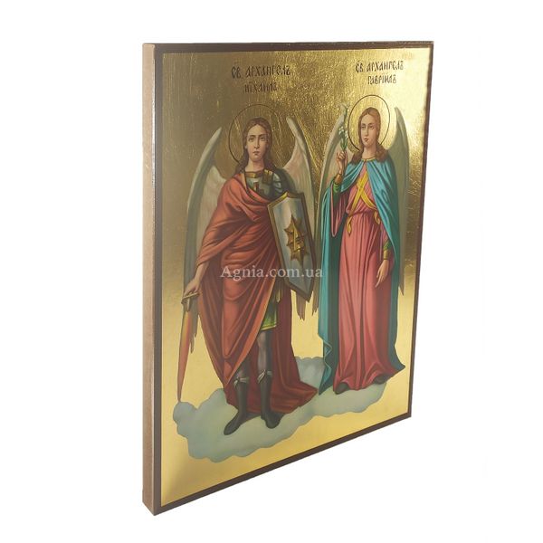 Ікона Архангелів Михаїла та Гавриїла 20 X 26 см L 355 фото