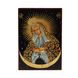 Ікона Божа Матір Остробрамська писана на холсті 12 Х 18 см m 32 фото 1