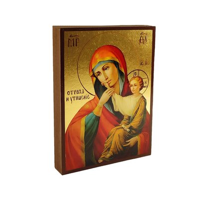 Ікона Божої Матері Відрада та Втішення 10 Х 14 см L 363 фото