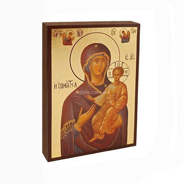Ікона Богородиці Одигітрія 10 Х 14 см L 583 фото