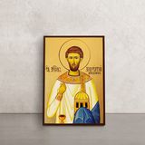 Икона Святой Лаврентий Архидиакон 10 Х 14 см L 450 фото