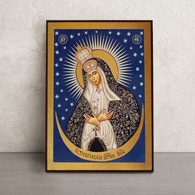 Остробрамська ікона Божої Матері  20 Х 26 см L 81 фото