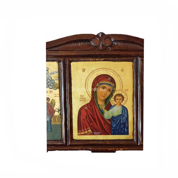 Писаная икона Казанской Пресвятой Богородицы 34 Х 29 см E 51 фото