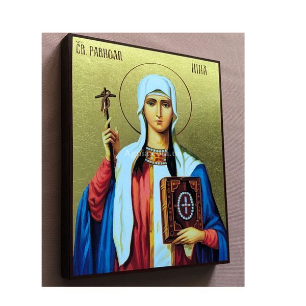Икона Святая Нина Грузинская 14 Х 19 см L 1043 фото