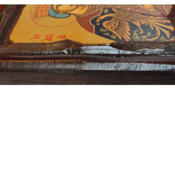 Дерев'яний домашній іконостас з 4 писаних ікон 29,5 на 40,5 см E 55 фото