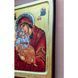 Писана ікона Божої Матері  Солодке Лобзання (Глікофілуса) 22,5 &times; 29 см M 389 фото 5