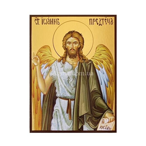 Ікона Святий Іоан Хреститель 14 Х 19 см L 231 фото