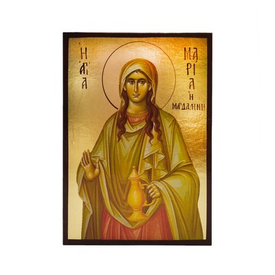 Именная икона Святая Мария Магдалина 10 Х 14 см L 116 фото