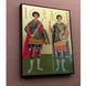 Икона Георгий Победоносец и Димитрий Солунский 20 &times; 26 см L 680 D фото 4