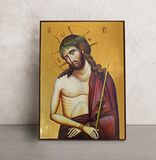 Ікона Ісуса Христа у терновому вінку 14 Х 19 см L 639 фото